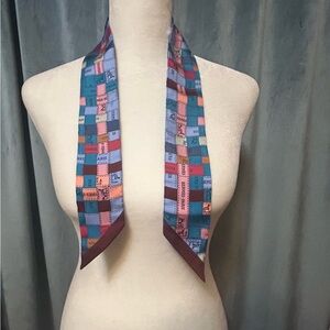 🔥FLASH SALE $249🔥 *NWOT RARE* Hermès “Bolduc au Carre” Twilly